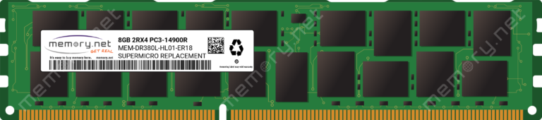 parts-quick 16GB Memory for Gigabyte GS-R12P4G Server DDR3 PC3-14900 1866 MHz ECC Registered DIMM RAM 