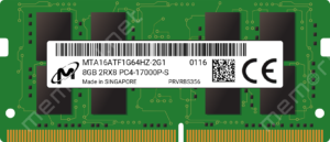 MTA16ATF1G64HZ-2G1 - Micron 1x 8GB DDR4-2133 SODIMM PC4-17000P-S