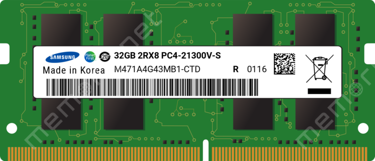 DDR4 2666MHz ECC SoDIMM PARTS-QUICK Brand 32GB Compatible Memory for Lenovo ThinkPad X1 Extreme Intel Xeon 2nd Gen 
