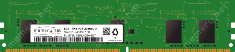 DDR4 2666MHz PC4-21300 ECC RDIMM RAM D3386 parts-quick 16GB Memory for Fujitsu PRIMERGY RX2520 M4