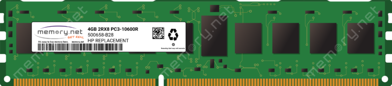 Kit RAM mémoire pour HP ProLiant ML150 Gen6 PHS-memory 24GB 3x8GB G6 DDR3 RDIMM 1333MHz PC3-10600R 